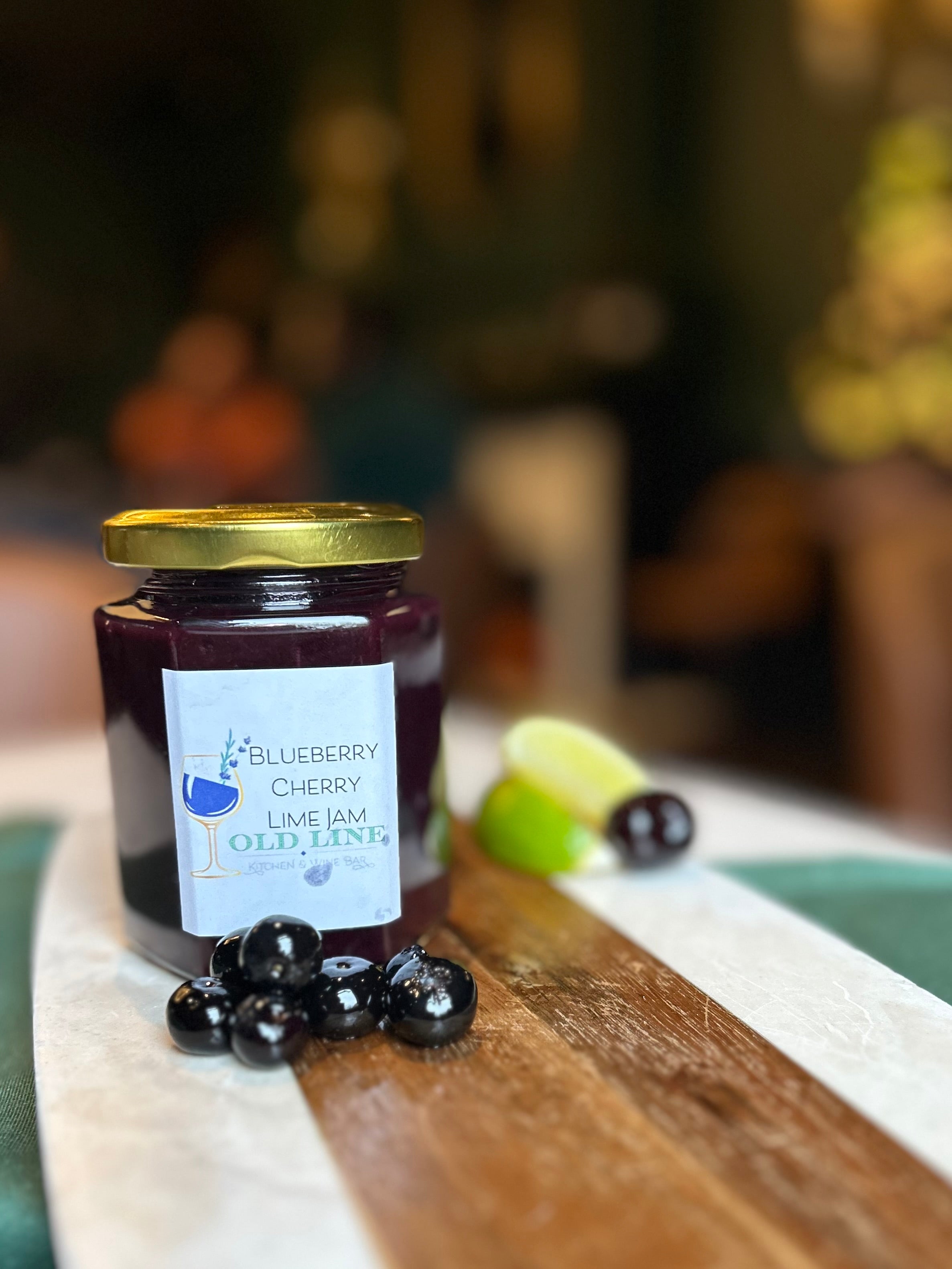 Blueberry Cherry Lime Jam